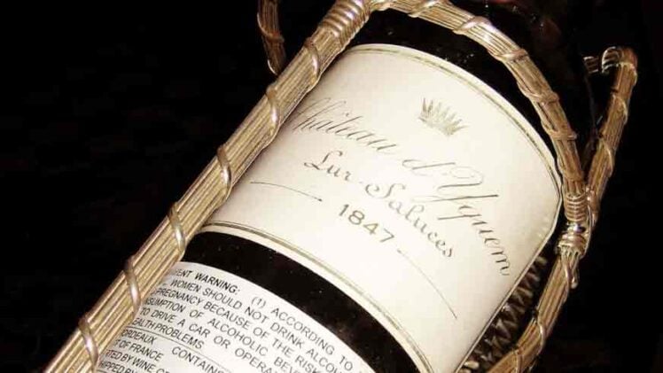 White wines bordeaux 1855 classification